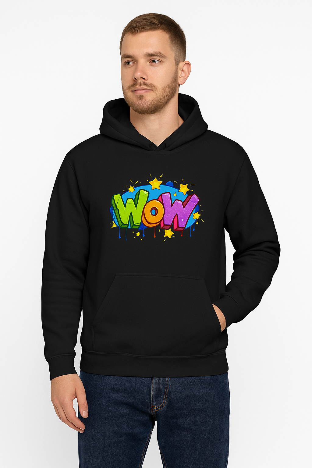 WOW Graphic Hoodie