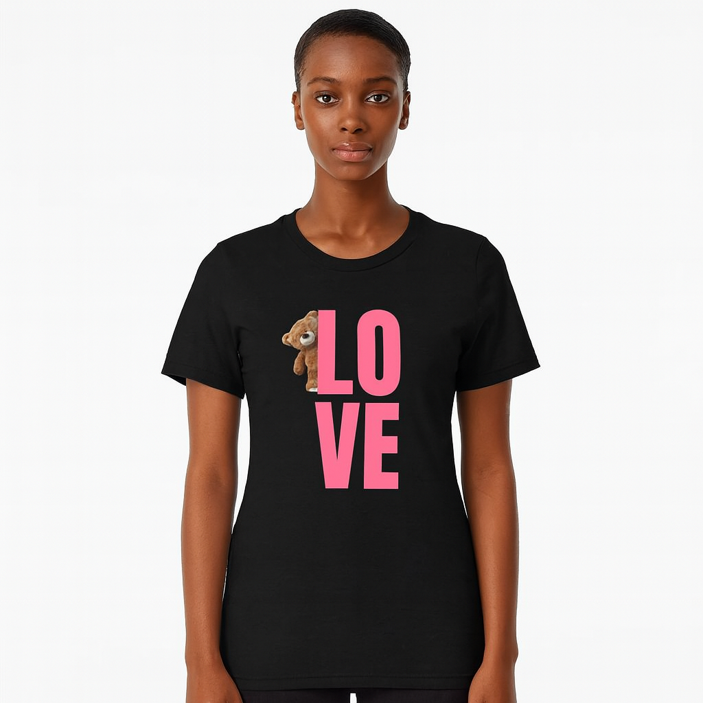 Teddy Love Graphic T-Shirt