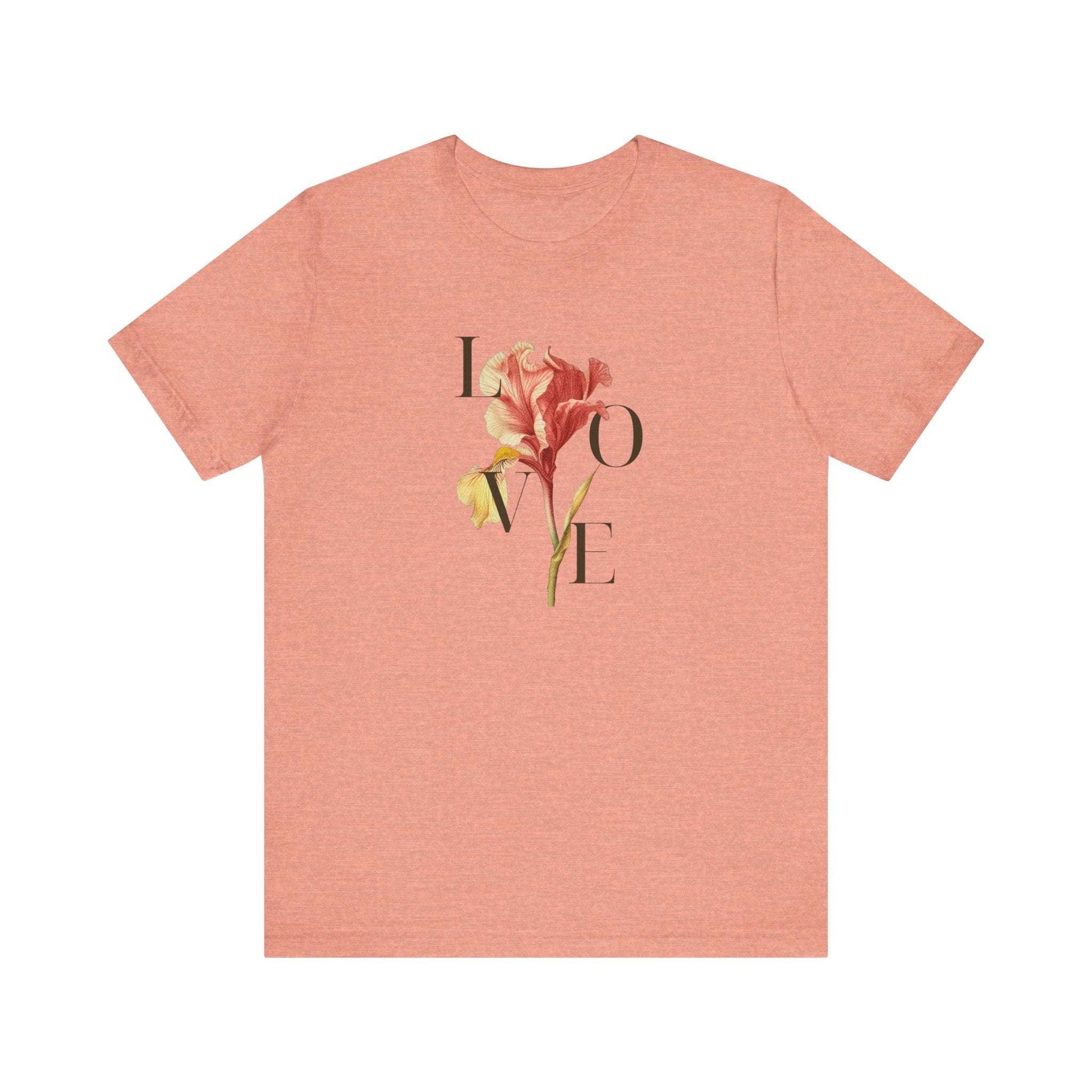 Floral Love Tee - Perfect for Valentine's Day & Everyday Wear