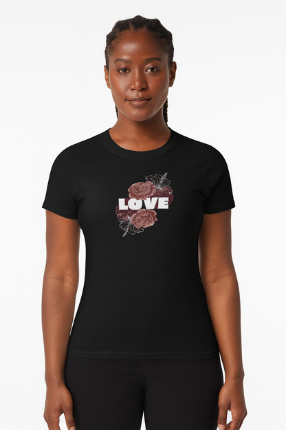Floral Love Graphic T-Shirt