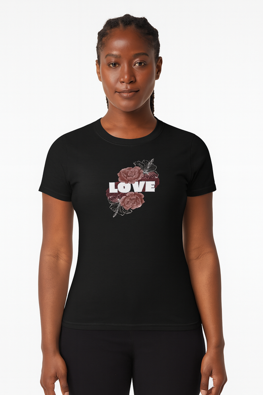 Floral Love Graphic T-Shirt