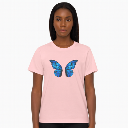 Blue Butterfly Wings T-Shirt