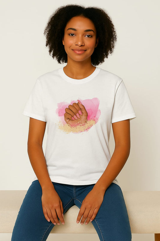 Pink Nails Graphic T-Shirt
